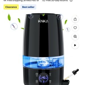 KNKA 4.5L Smart Humidifier with Essential Oil diffuser